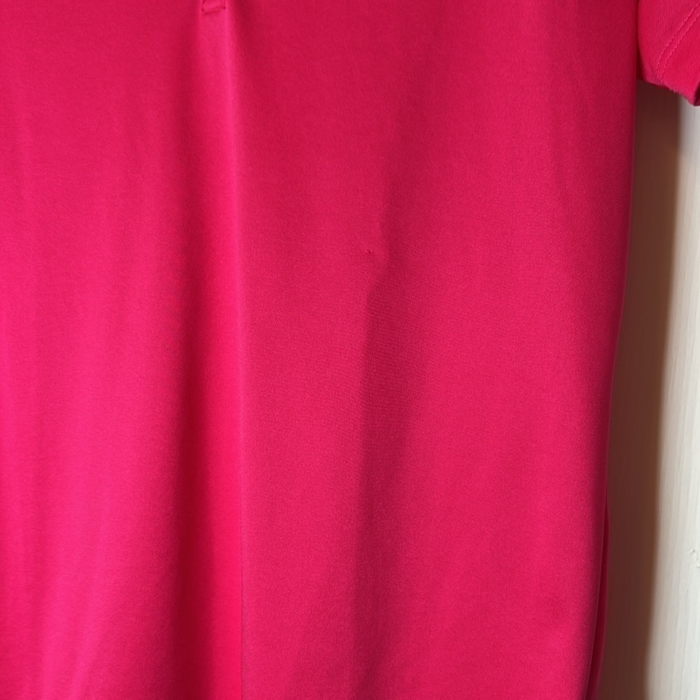 Women's Port Authority Golf - Tennis V-Neck Polo Shirt - Size Large - Pink - Picture 5 of 6